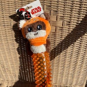 Star wars dog toy - tag is folded